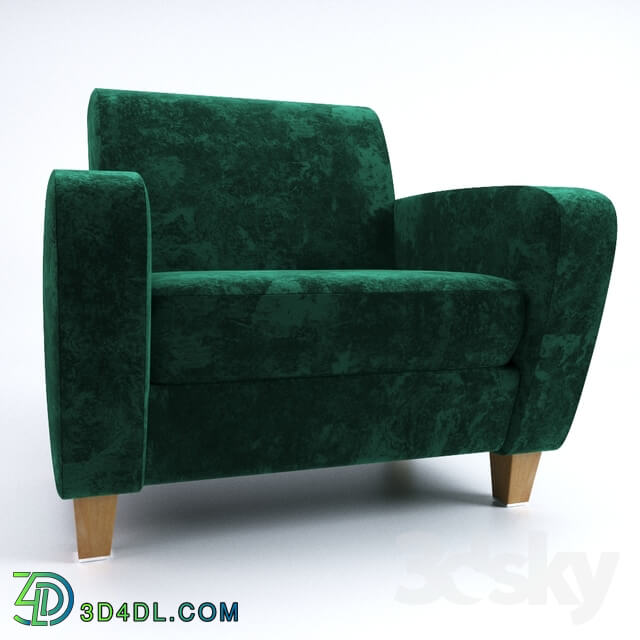 Arm chair - Velvet chair