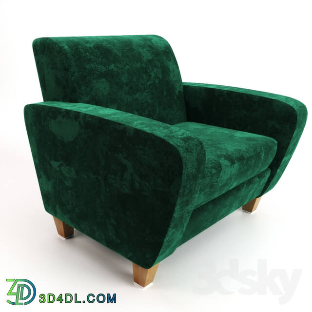 Arm chair - Velvet chair