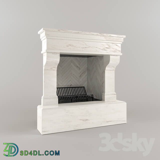 Fireplace - Texas Stone Creations Charlotte Fireplace