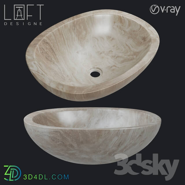 Wash basin - Sink LoftDesigne 3353 model