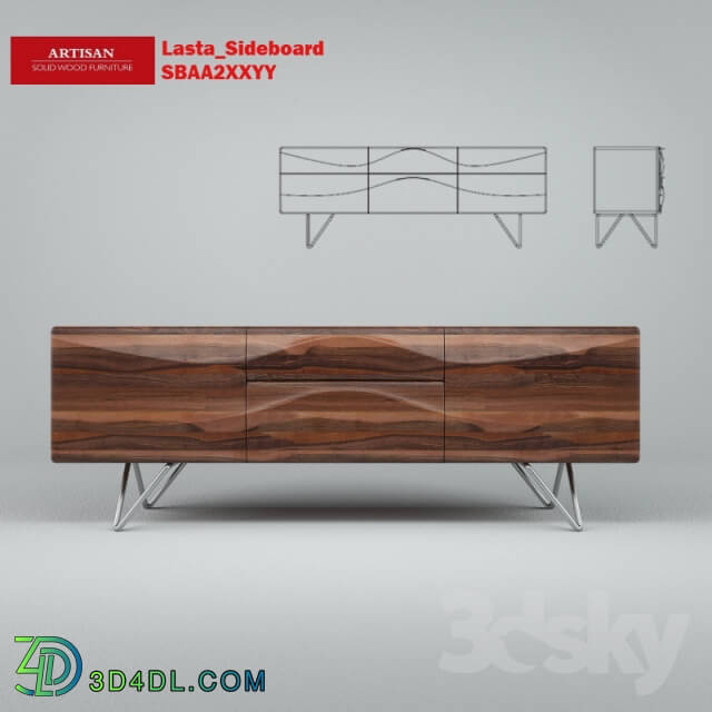 Sideboard _ Chest of drawer - Lasta_Sideboard_SBAA2XXYY