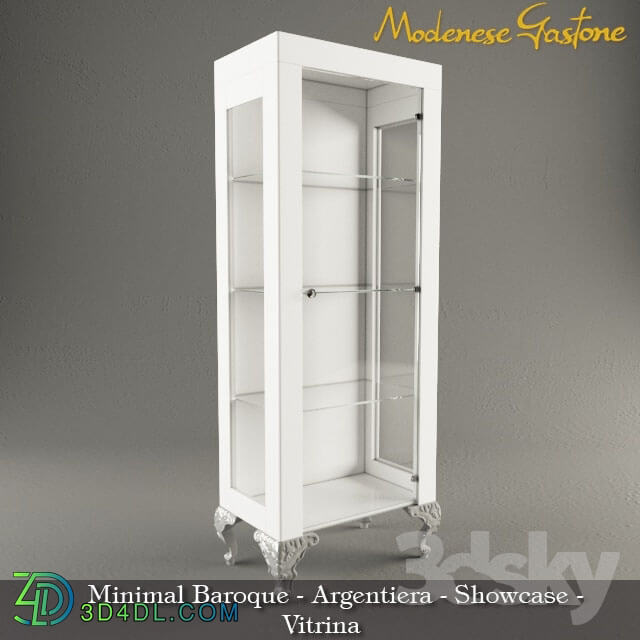 Wardrobe _ Display cabinets - Art. 42106 Argentiera - Showcase - Vitrina_MODONESE DASTONE_Minimal baroque