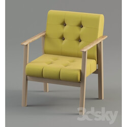 Arm chair - Armchair yellow 