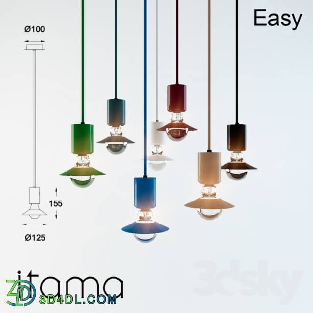 Ceiling light - Itama Easy Sospensione