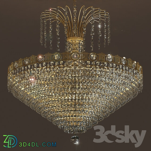 Ceiling light - Chandelier Masiero Impero Deco VE 828 8