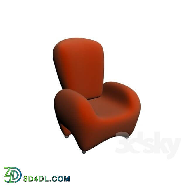 Arm chair - Chair Red