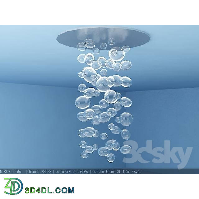 Ceiling light - Lamp Murano Due _Ether 150_