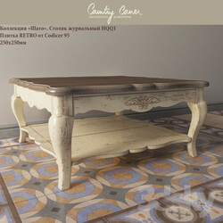 Table - Coffee table HQQ1 and tile RETRO by Codicer 95 