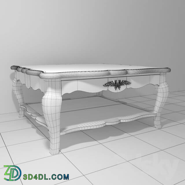 Table - Coffee table HQQ1 and tile RETRO by Codicer 95