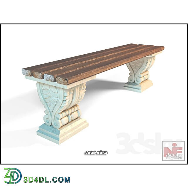 Other architectural elements - bench