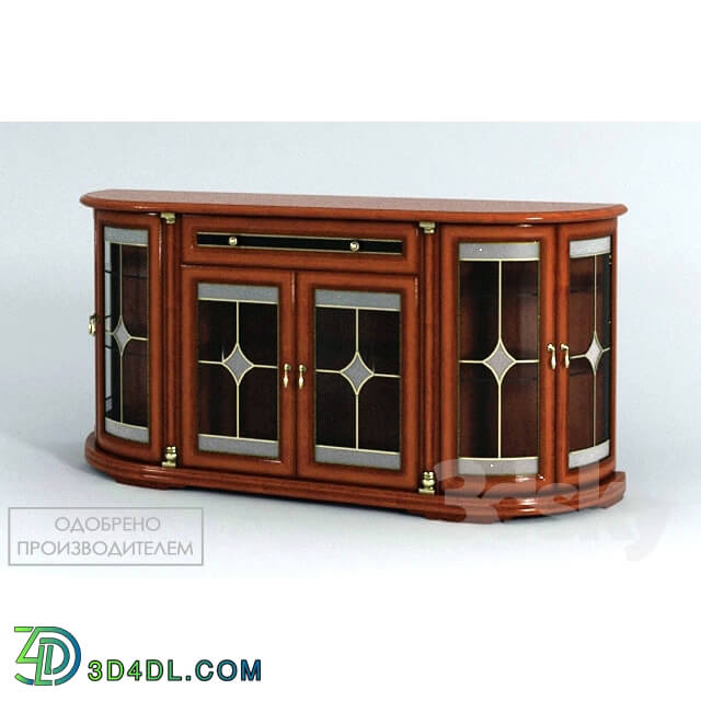 Wardrobe _ Display cabinets - Cupboard for dishware 6-door _D_okonda_
