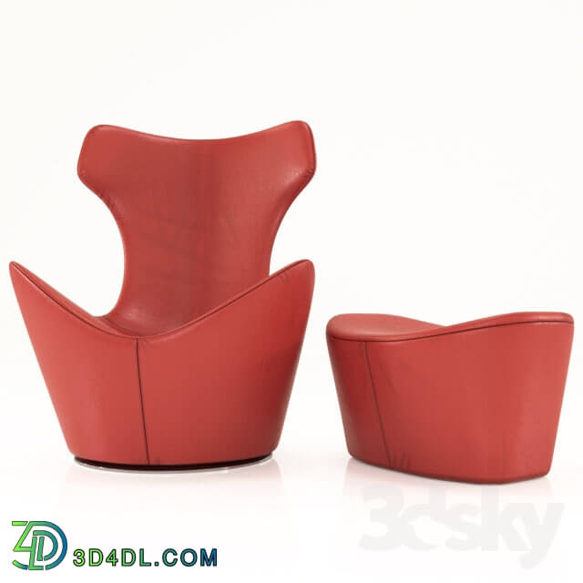 Arm chair - B_B Italia GRANDE PAPILIO