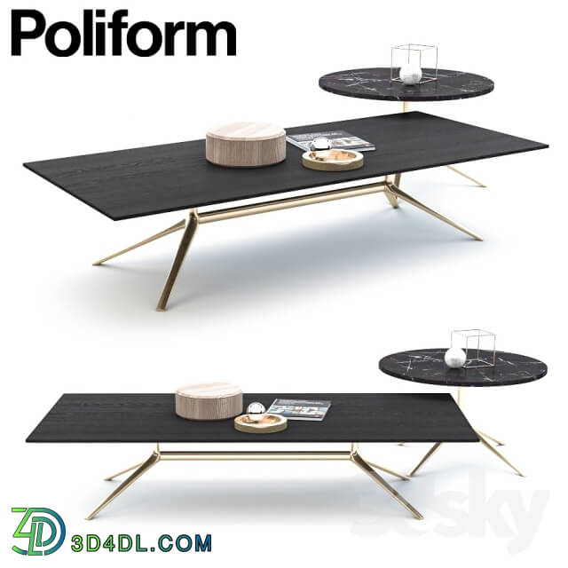 Table - POLIFORM MONDRIAN COFFEE TABLE