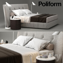 Bed - Poliform Rever 