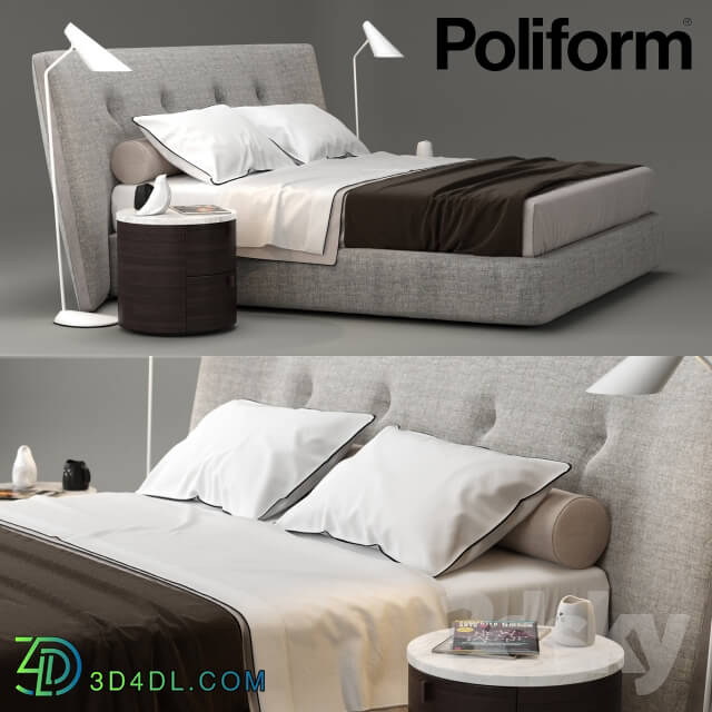 Bed - Poliform Rever