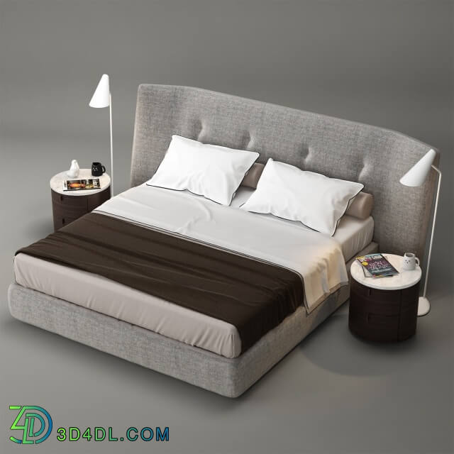 Bed - Poliform Rever