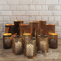 Other decorative objects - Candle Holders Set 