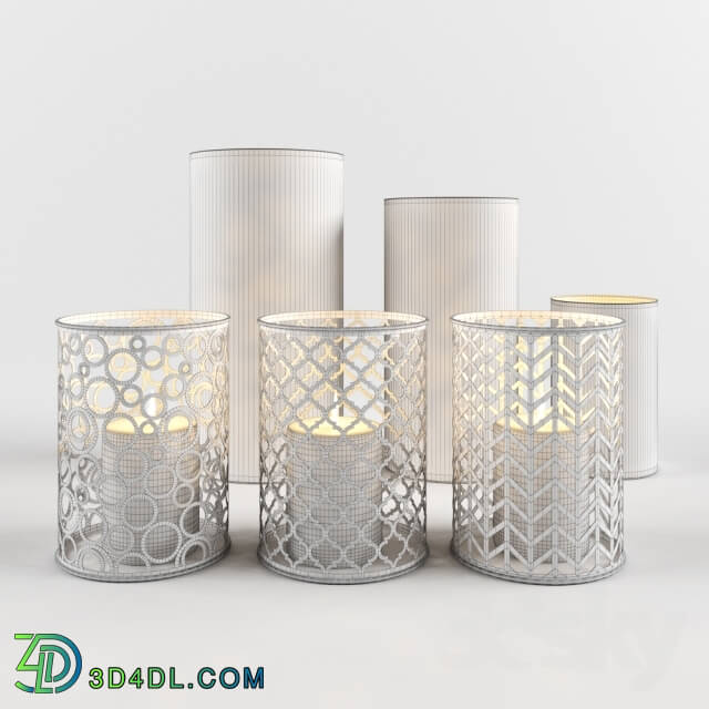 Other decorative objects - Candle Holders Set