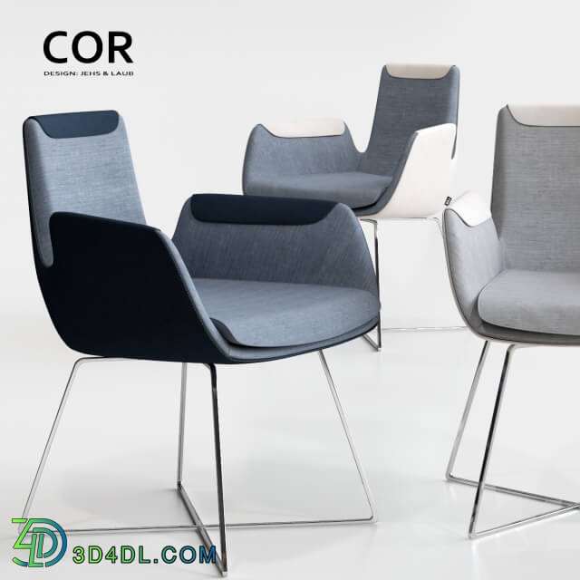 Table _ Chair - COR Cordia Stuhl and Delta Tisch Table