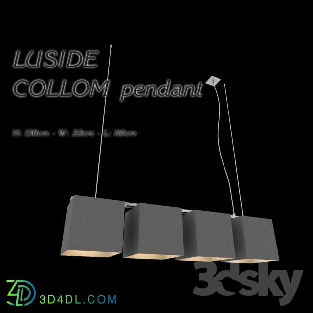 Ceiling light - Luside COLLOM pendant