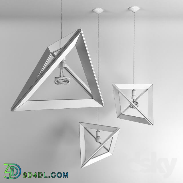 Ceiling light - Chandelier LAMPENRAHMEN