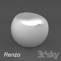 Other soft seating - D-3 Renzo Cvetyaschiysya poof 