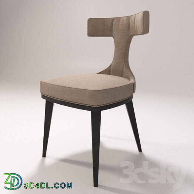 Chair - Anvil Back Woven Dining Chair