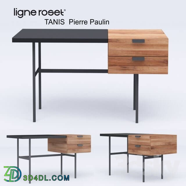 Office furniture - Office table_ Ligne Roset _ TANIS Pierre Paulin