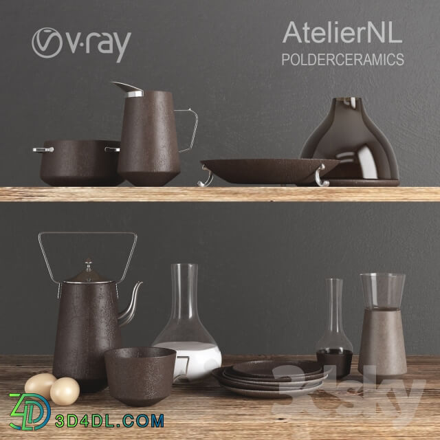 Tableware - AtelierNL Polderceramics