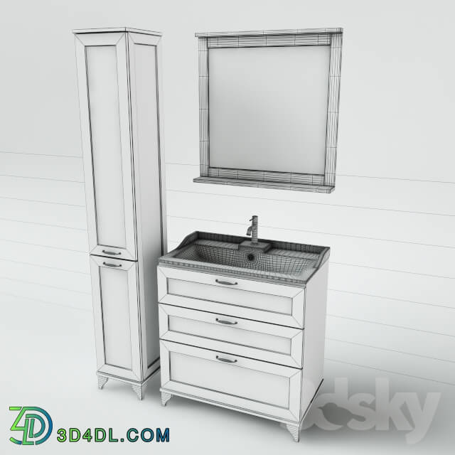 Bathroom furniture - Akvaton Leon 80