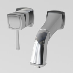 Faucet - GROHE Grandera Single-Handle Wall-Mount 