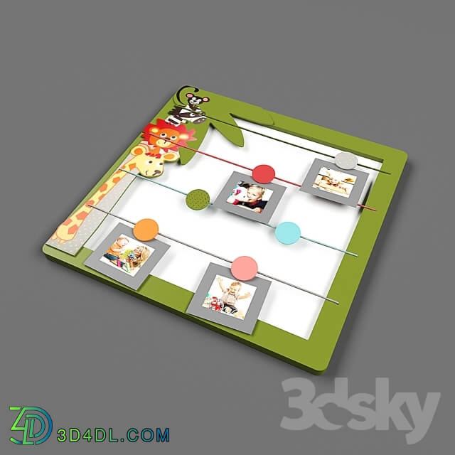 Miscellaneous - Photo board for child Vertbaudet