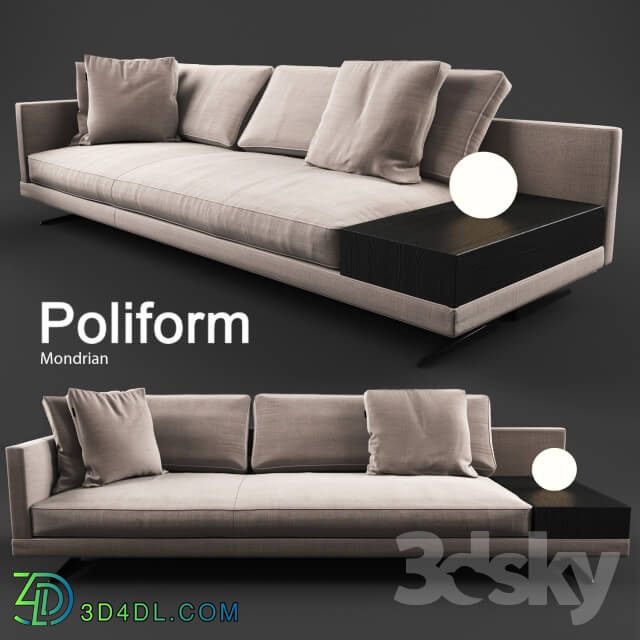 Sofa - Poliform Mondrian Sofa