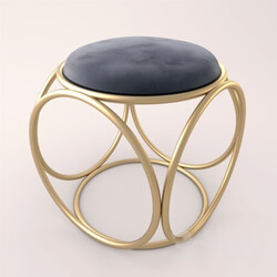 Chair - Brass Rings_ Hamilton Conte Paris 