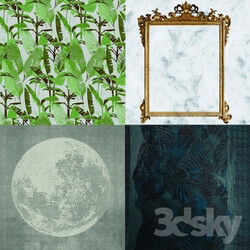 Wall covering - Wall_deco - Contemporary Wallpaper Pack 32 