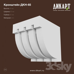 Decorative plaster - DKN-65_90x83x90mm 