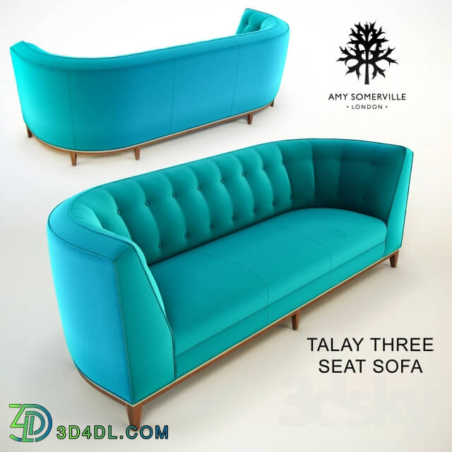 Sofa - Talay Three Seat Sofa