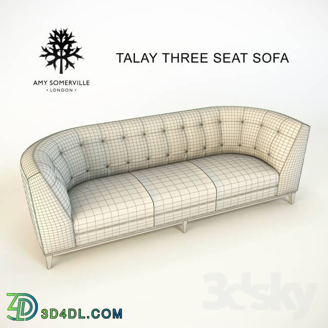 Sofa - Talay Three Seat Sofa