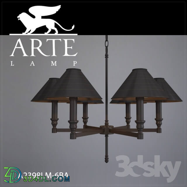 Ceiling light - Chandelier ArteLamp A2398LM-6BA