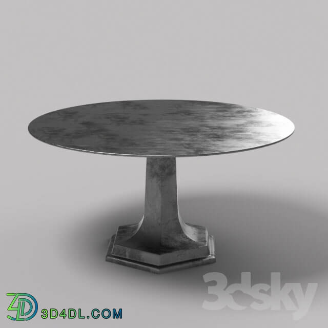 Table - Metal Parquet Coffee Table