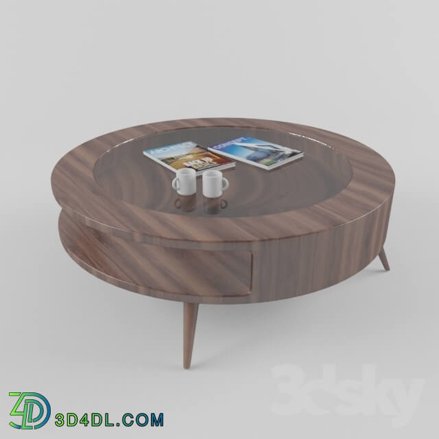 Table - Round End Table