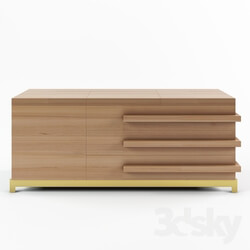 Sideboard _ Chest of drawer - Gold Console Table 