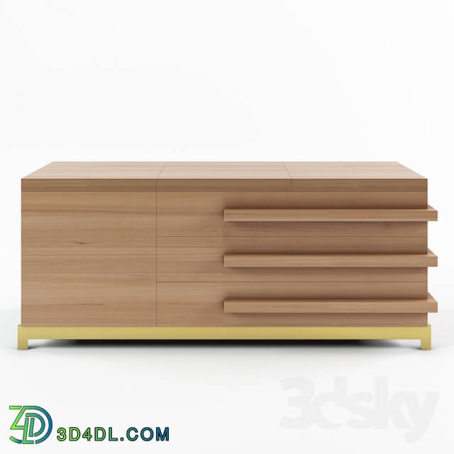 Sideboard _ Chest of drawer - Gold Console Table