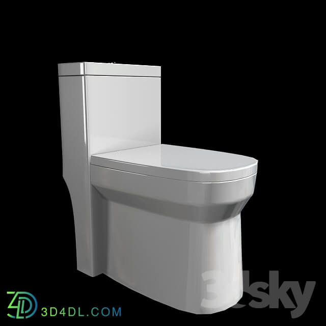 Toilet and Bidet - Flush toilet