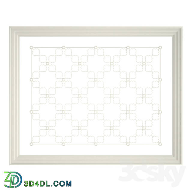 Decorative plaster - Ceiling RODECOR Rambov F3 88423AR