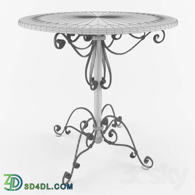 Table - Forged table