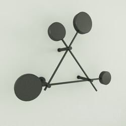 Wall light - Inodesign Doct Black 100 