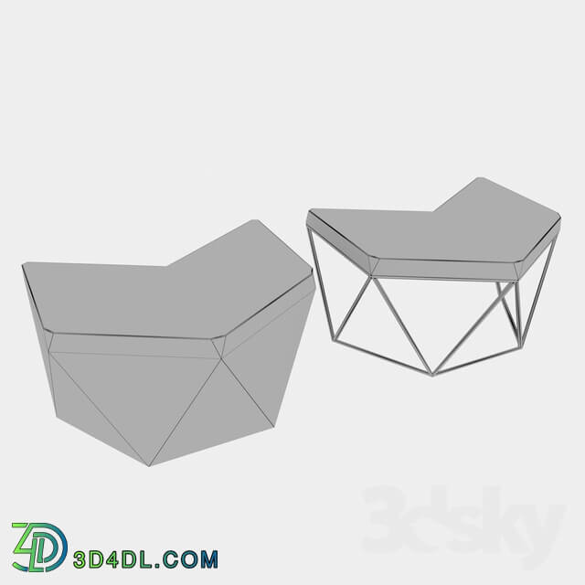 Table - Archpole Hexagon Metal