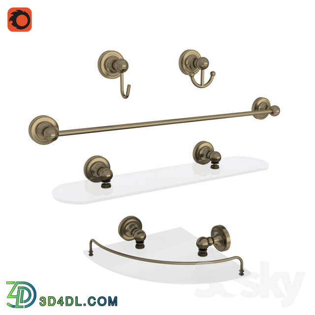 Bathroom accessories - OM Fixsen Antik Bathroom Accessories