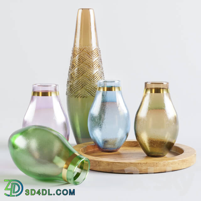Vase - Set 03 Glasses